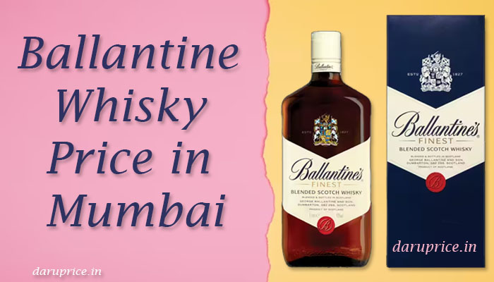 Here you can get latest and updated Ballantine Whisky Price in India and you may also check all the India's state wise price.